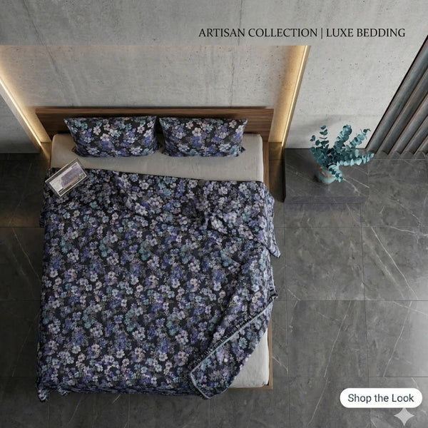 7D Digital Micro Cotton Bedsheet Set - King Size (3D Print Designs)