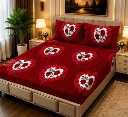 Ultra-Soft Fleece 3-Piece King Size Bedsheet Set – Cozy & Warm