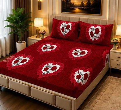 Ultra-Soft Fleece 3-Piece King Size Bedsheet Set – Cozy & Warm