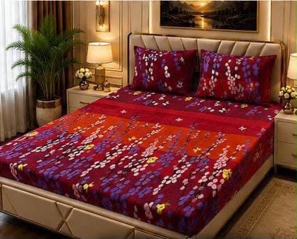 Ultra-Soft Fleece 3-Piece King Size Bedsheet Set – Cozy & Warm