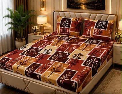 Ultra-Soft Fleece 3-Piece King Size Bedsheet Set – Cozy & Warm