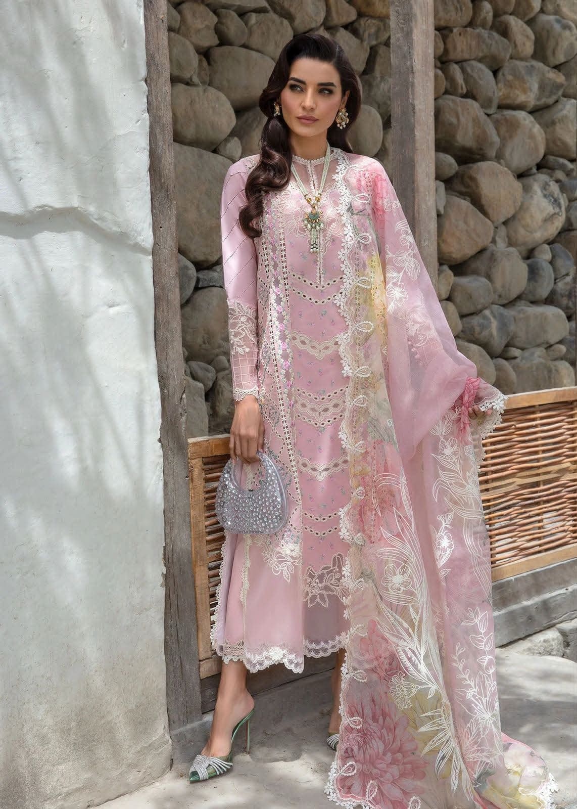 Fancy Chikankari Lawn Cotton Suit – Heavy Embroidered 3-Piece with Designer Dupatta