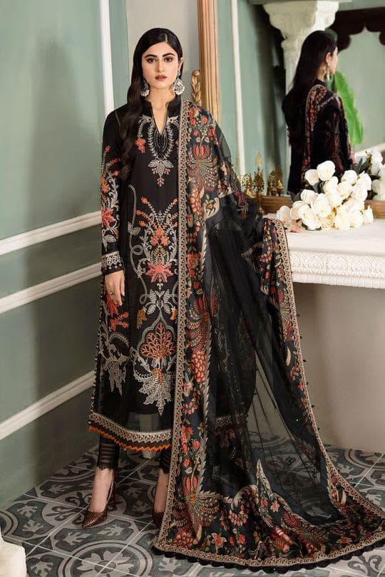 Fancy Chikankari Lawn Cotton Suit – Heavy Embroidered 3-Piece with Designer Dupatta