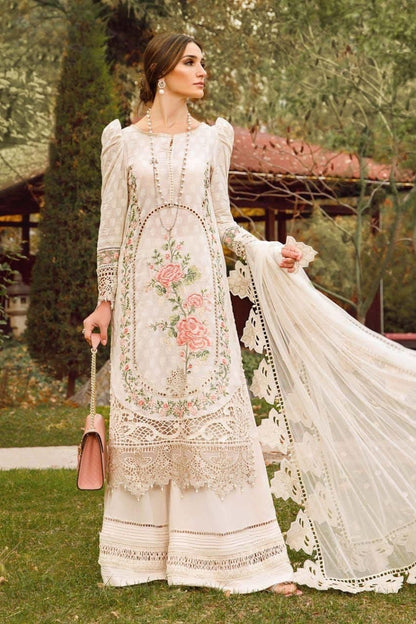 Fancy Chikankari Lawn Cotton Suit – Heavy Embroidered 3-Piece with Designer Dupatta
