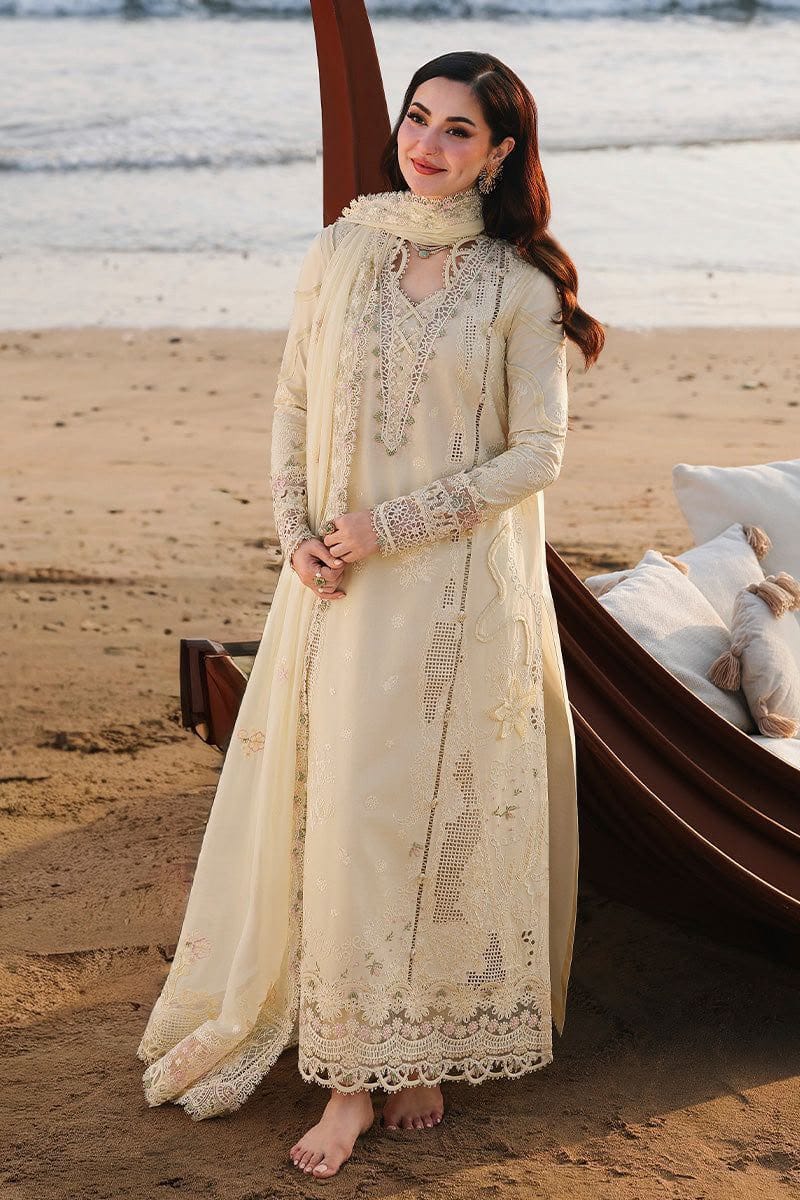 Luxury Fancy Chikankari Lawn Cotton Suit – Heavy Embroidered 3-Piece